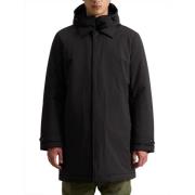 2-in-1 Waterdichte Winterjas Woolrich , Black , Heren