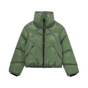 Groene Parka Jas Krakatau , Green , Dames