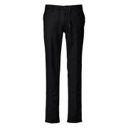 Zwarte Broek Stijlvol Model Mason's , Black , Heren