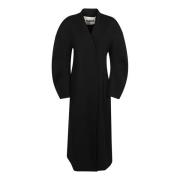 Zwarte Jas 53 Stijlvolle Mode Jil Sander , Black , Dames