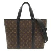 Pre-owned Canvas totes Louis Vuitton Vintage , Brown , Dames