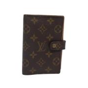 Pre-owned Canvas home-office Louis Vuitton Vintage , Brown , Dames