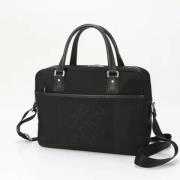 Pre-owned Canvas louis-vuitton-bags Louis Vuitton Vintage , Black , Da...