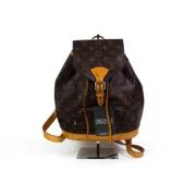 Pre-owned Fabric louis-vuitton-bags Louis Vuitton Vintage , Brown , Da...