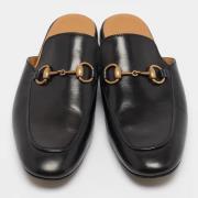 Pre-owned Leather sandals Gucci Vintage , Black , Heren