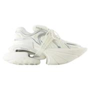 Leather sneakers Balmain , White , Dames