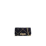 Bimba 1 Clutch Satijnen Tas Carolina Herrera , Black , Dames