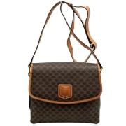 Pre-owned Canvas celine-bags Celine Vintage , Brown , Dames