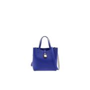 Gesloten XS Blauwe Matryoshka Tas Carolina Herrera , Blue , Dames