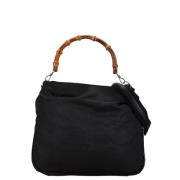 Pre-owned Canvas handbags Gucci Vintage , Black , Dames