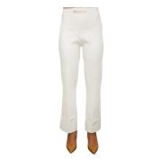 Witte Broek Twinset , White , Dames