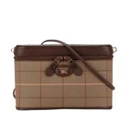 Pre-owned Canvas shoulder-bags Burberry Vintage , Brown , Dames