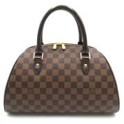 Pre-owned Canvas handbags Louis Vuitton Vintage , Brown , Dames