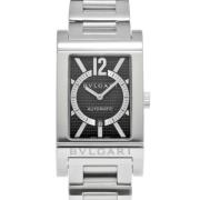 Pre-owned Glass watches Bvlgari Vintage , Black , Heren