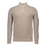 Turtle Zip Sweater Kei Gentiluomo , Gray , Heren