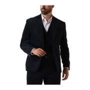 Corduroy Blazer voor Heren Selected Homme , Blue , Heren