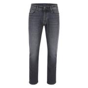 Grijze Jeans A13-1147 Atelier Noterman , Gray , Heren