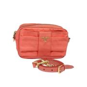 Pre-owned Nylon prada-bags Prada Vintage , Orange , Dames