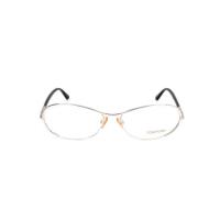 Zilveren metalen frames met wijzerplaat Tom Ford , Gray , Dames