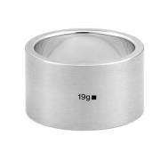 Lint Ring Handgemaakt in Frankrijk Le Gramme , Gray , Unisex