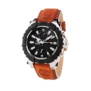 Bruin Leren Horloge Quartz Analoog Timberland , Brown , Heren