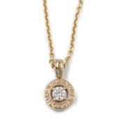 Pre-owned Metal necklaces Bvlgari Vintage , Beige , Dames