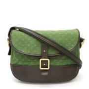 Pre-owned Canvas crossbody-bags Louis Vuitton Vintage , Green , Dames