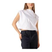 Elegante Witte Blouse Slfdelia SL Selected Femme , White , Dames