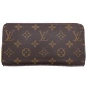 Pre-owned Canvas wallets Louis Vuitton Vintage , Brown , Dames