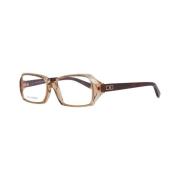 Bruine plastic damesmonturen met wijzerplaat Dsquared2 , Brown , Dames