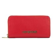 Elegante Portemonnee Kaarthouder Love Moschino , Red , Dames