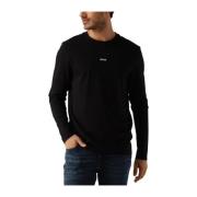 Heren Polo & T-shirts Collectie Hugo Boss , Black , Heren