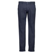 Donkerblauwe Stijlvolle Broek Mason's , Blue , Heren