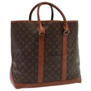 Pre-owned Canvas louis-vuitton-bags Louis Vuitton Vintage , Brown , Da...