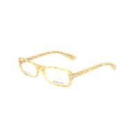 Gele Acetaatframes met wijzerplaat Bottega Veneta , Yellow , Dames