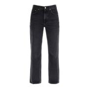 Valen Cropped Jeans Agolde , Black , Dames