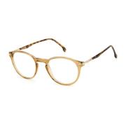 Beige Acetaat Frames met Wijzerplaat Carrera , Beige , Unisex