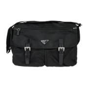 Pre-owned Nylon prada-bags Prada Vintage , Black , Dames