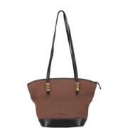 Pre-owned Leather shoulder-bags Loewe Pre-owned , Brown , Dames