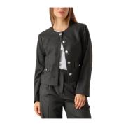 Veelzijdige Wake Tailored Jacket voor Vrouwen Second Dames , Gray , Da...