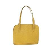 Pre-owned Leather louis-vuitton-bags Louis Vuitton Vintage , Yellow , ...