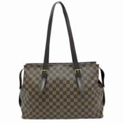 Pre-owned Canvas shoulder-bags Louis Vuitton Vintage , Brown , Dames