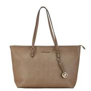 Pre-owned Canvas handbags Michael Kors Pre-owned , Brown , Dames