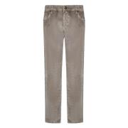 Orvieto Taupe Jeans Hand Picked , Beige , Heren