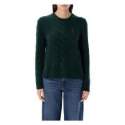 Dameskleding Gebreid Groen Aw24 Ralph Lauren , Green , Dames