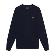 Stijlvolle Pull voor Mannen Lyle & Scott , Blue , Heren