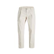 Moderne Comfortabele Herenbroek Jack & Jones , Beige , Heren