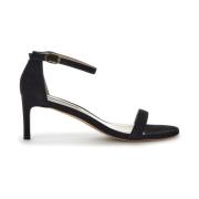 Stijlvolle Zomer Sandalen voor Vrouwen Stuart Weitzman , Black , Dames