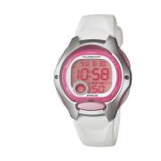 Wit Hars Digitaal Kwartshorloge Casio , White , Dames