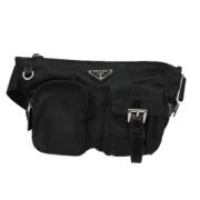 Pre-owned Fabric prada-bags Prada Vintage , Black , Dames